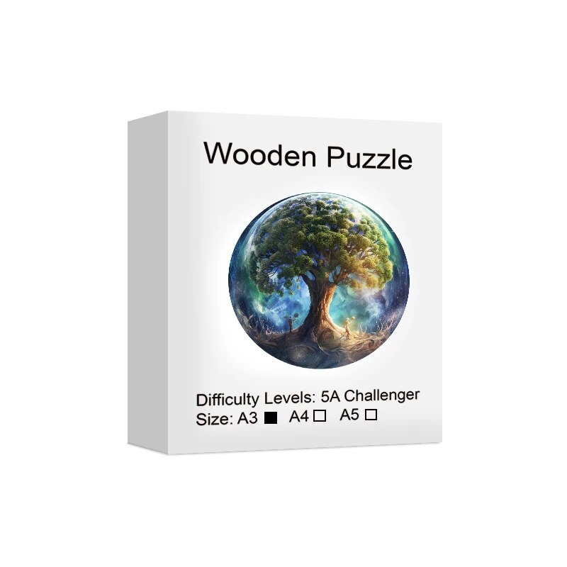 Tree of Time Wooden Puzzle