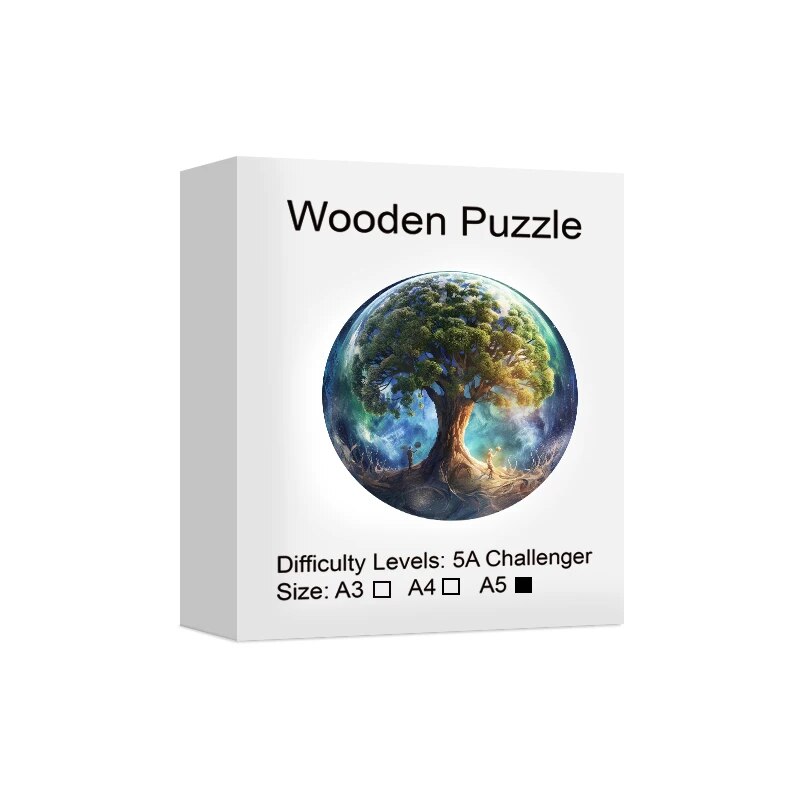 Tree of Time Wooden Puzzle