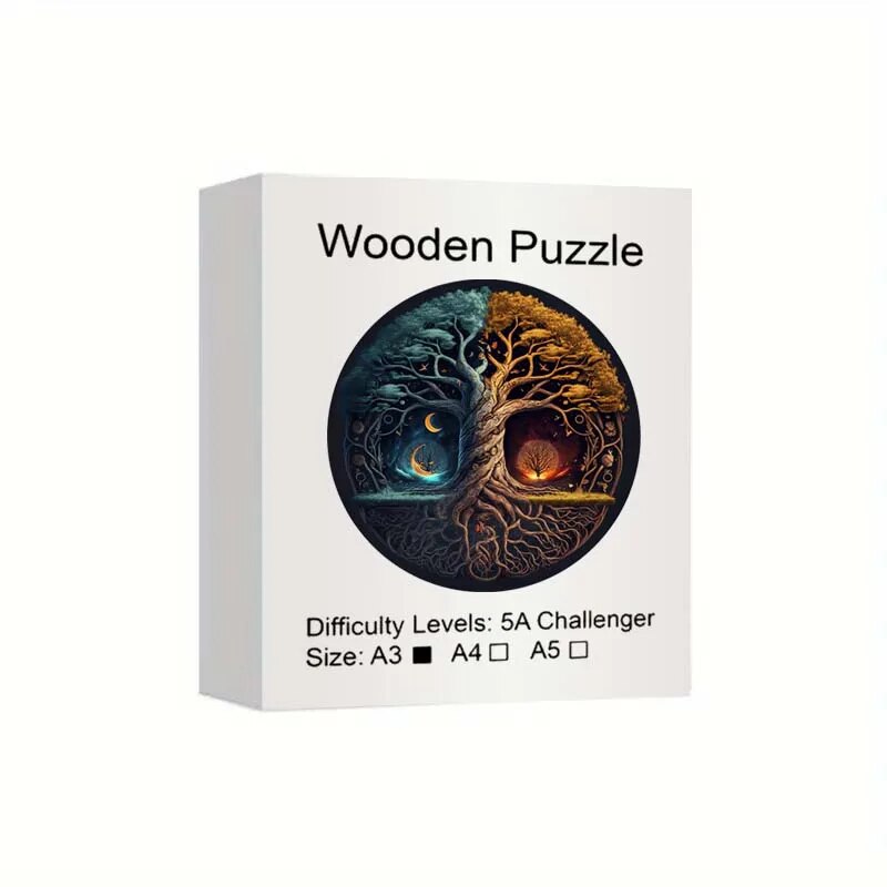 Moonfire Tree of Life Wooden Puzzle