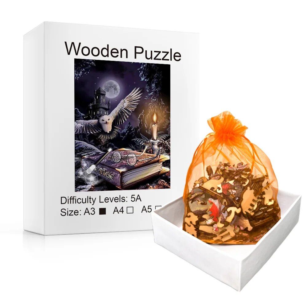 Hedwig's Quest Wooden Puzzle